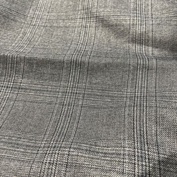 Johnny Bigg Trousers Style #J201DB200 Charcoal Size 42L Glen Plaid - Picture 8 of 8